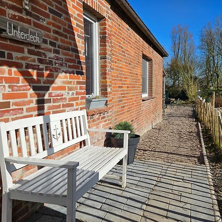 Smittshoern 3 - Nordsee Erdgeschosswohnung Mit Eingezaeunten Garten, Kamin Und Lounge! Altfunnixsiel Buitenkant foto