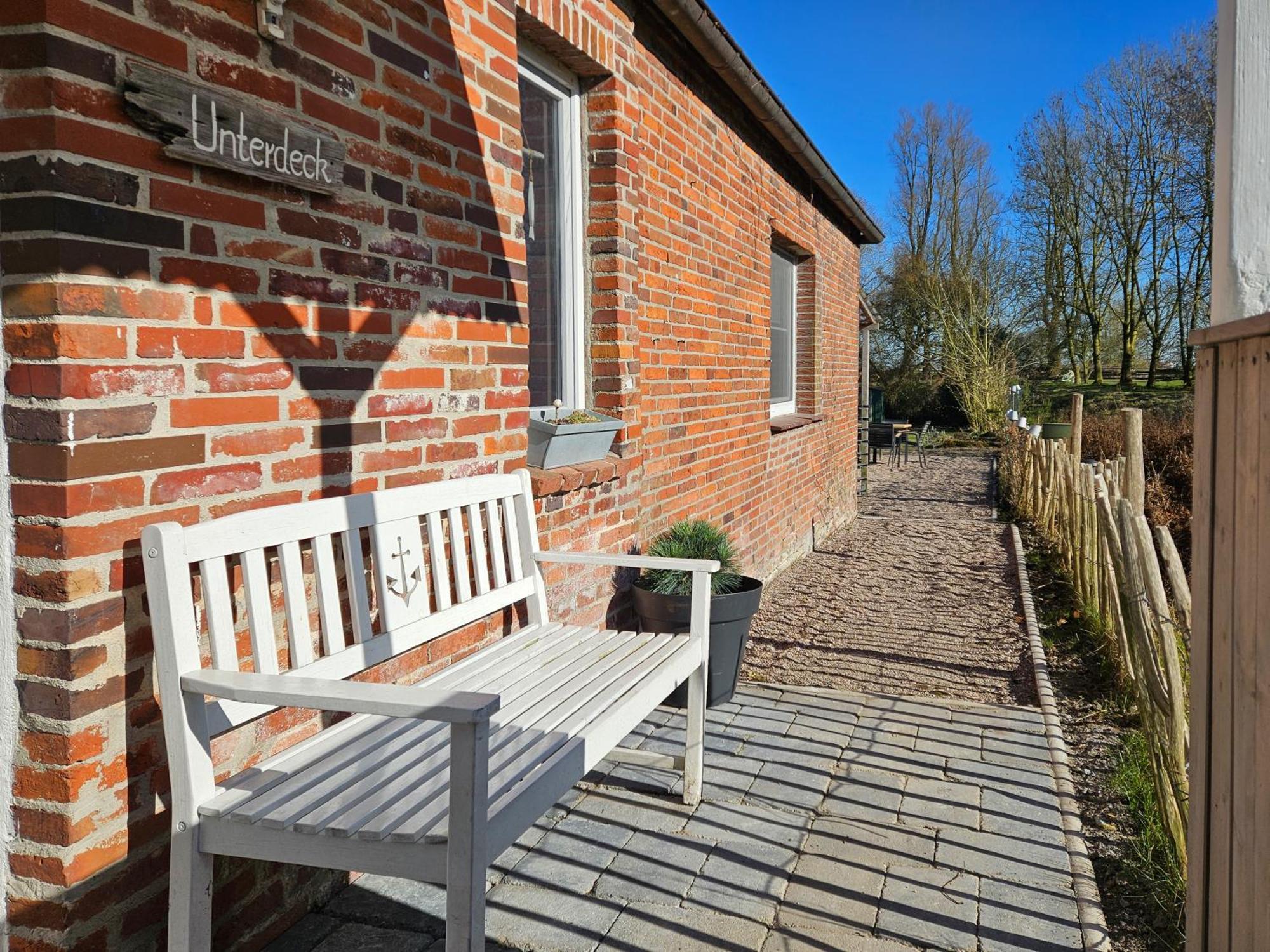 Smittshoern 3 - Nordsee Erdgeschosswohnung Mit Eingezaeunten Garten, Kamin Und Lounge! Altfunnixsiel Buitenkant foto
